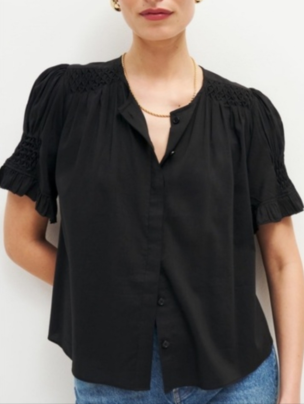 Adeline Top In BLACK